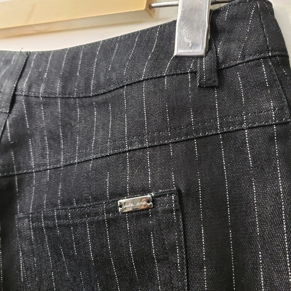 Laurel Jeans Pine Strip Wideleg Women Pant Size S/M - Picture 3 of 13